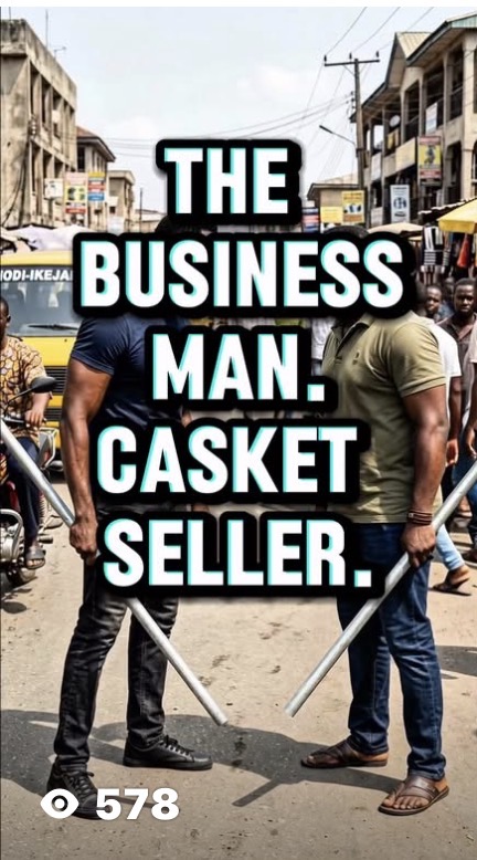 The Business Man. Casket Seller.