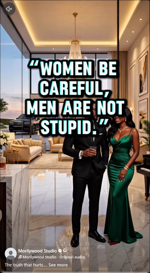 Women Be Careful, Men Are Not Stupid